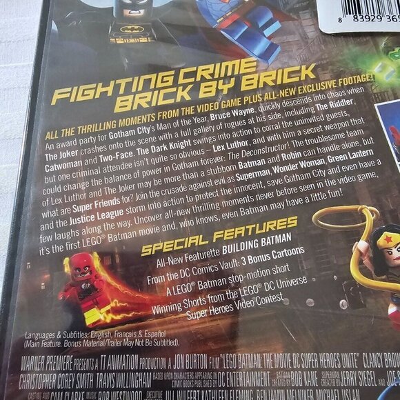 LEGO Batman The Movie: DC Super Heroes Unite DVD - Picture 7 of 7